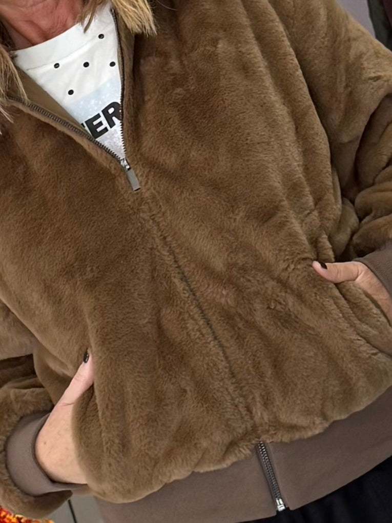 Saint Tropez Zaseana Jacket - Malt Ball