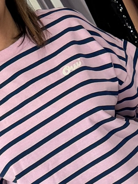 Saint Tropez Osiria Sweatshirt - Pink Nectar Navy