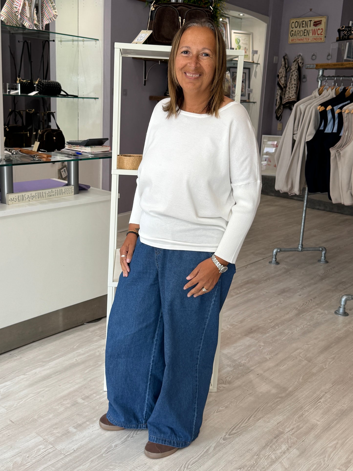 Saint Tropez Mila Pullover - Ice