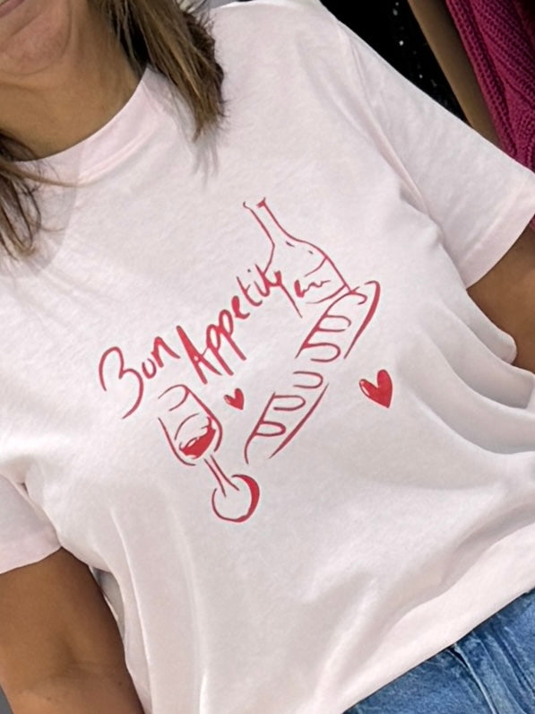 Saint Tropez Pemilio T-Shirt - Barely Pink