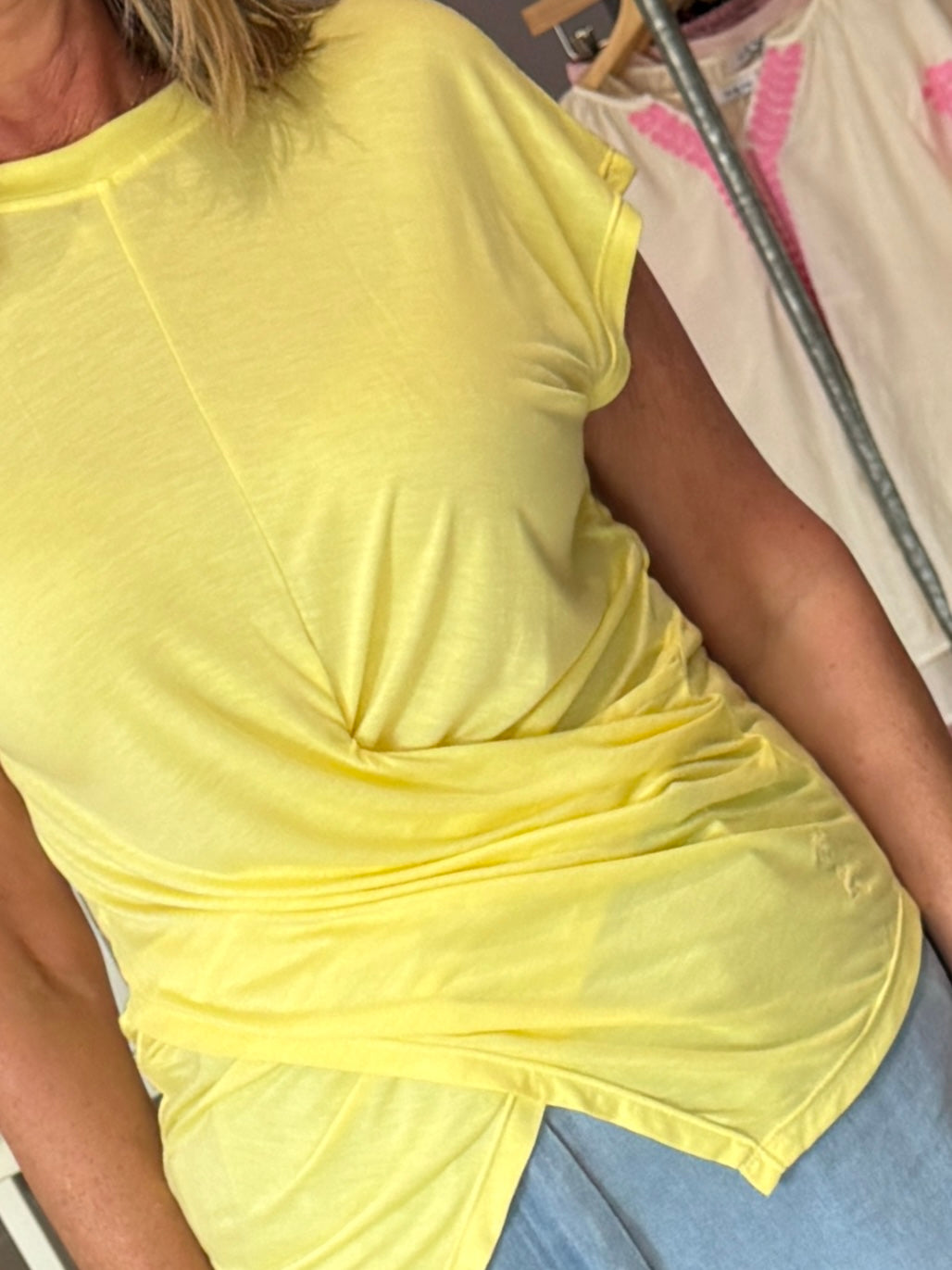 Religion Time Tee - New Yellow
