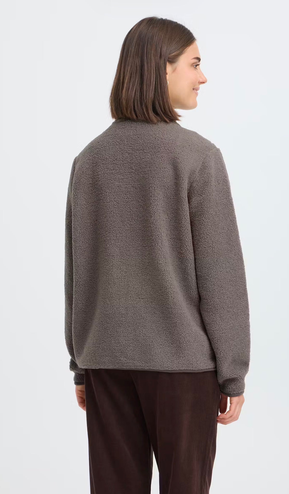 Fransa Tenya Jacket - Driftwood/Grey