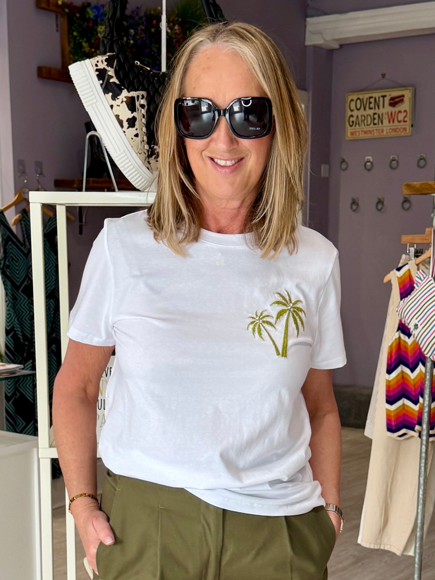 Saint Tropez Reece T-Shirt - Bright White