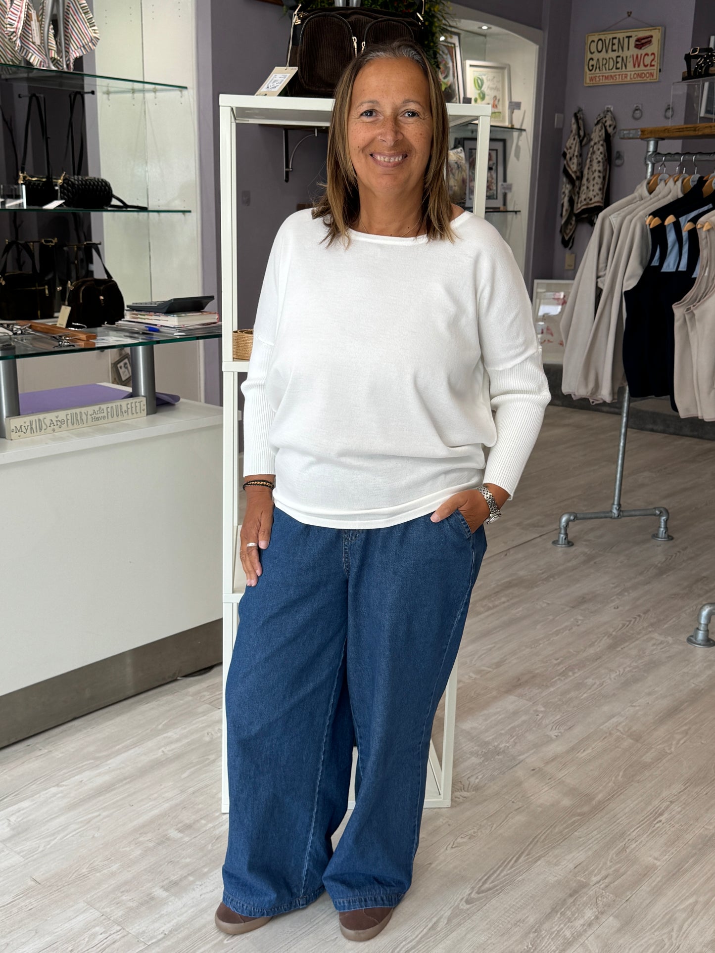 Saint Tropez Mila Pullover - Ice