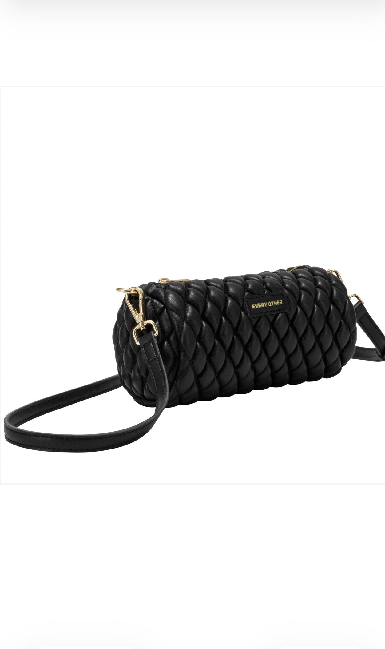 Every Other Quilted Barrel Bag