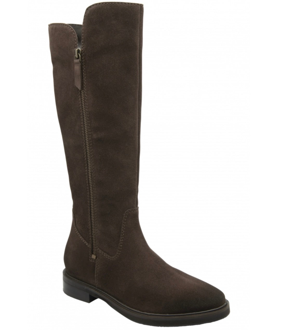 Ravel Ashington Knee High Boots - Brown Suede