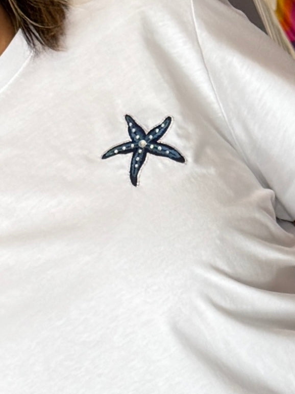 Saint Tropez Raea T-Shirt - Bright White