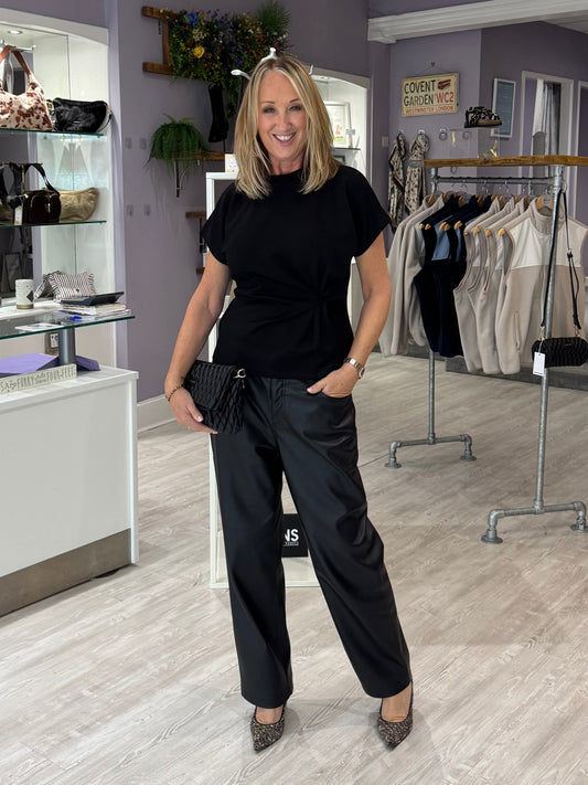 Saint Tropez Theo Blouse - Black