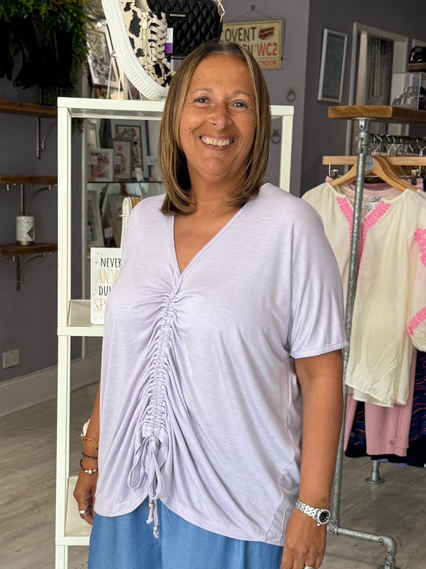 Religion Light Top - Lavender