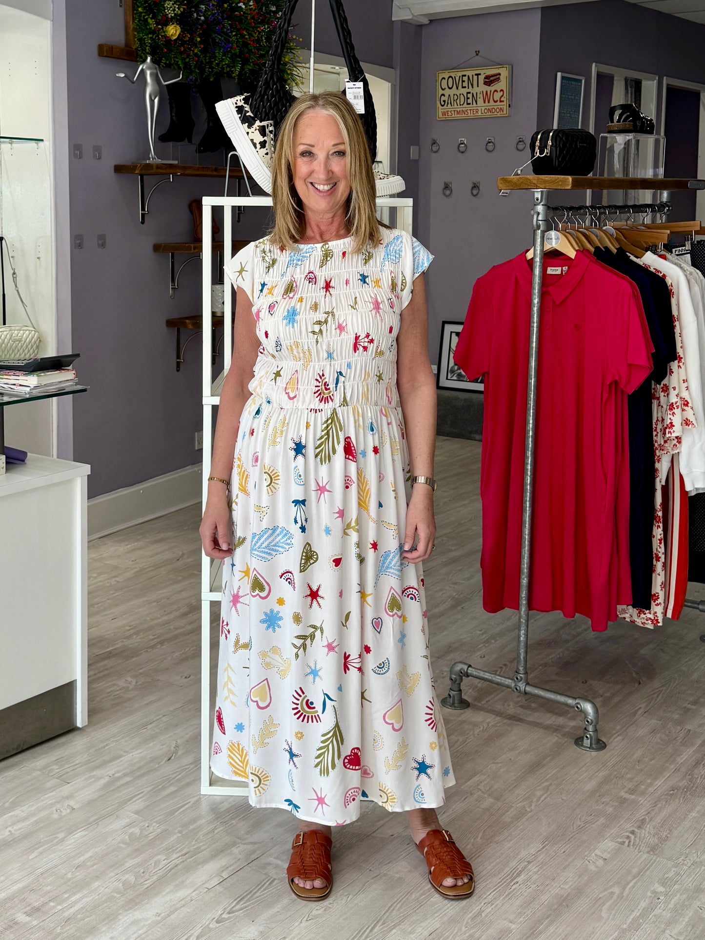 Saint Tropez Gisla Maxi Dress - Playful Placement