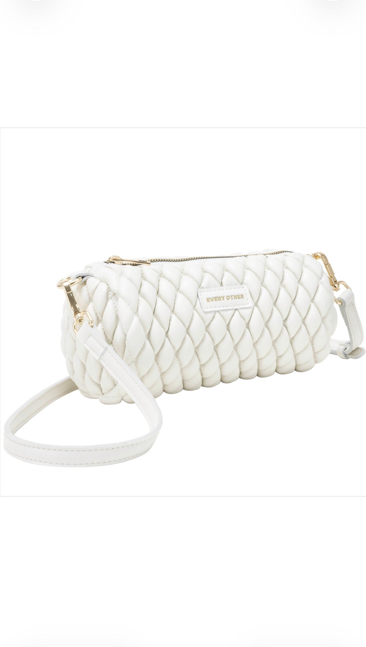 Every Other Quilted Barrel Bag