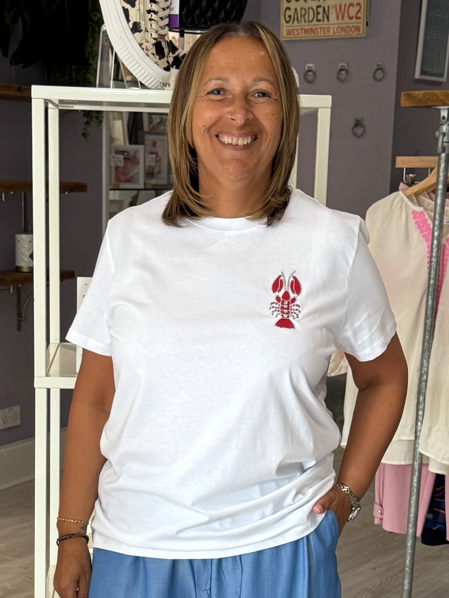 Saint Tropez Reanna T-shirt  - Bright White