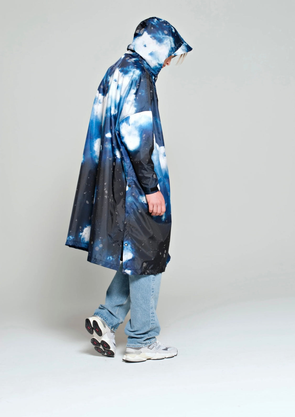 Rainkiss Poncho - Starry Night