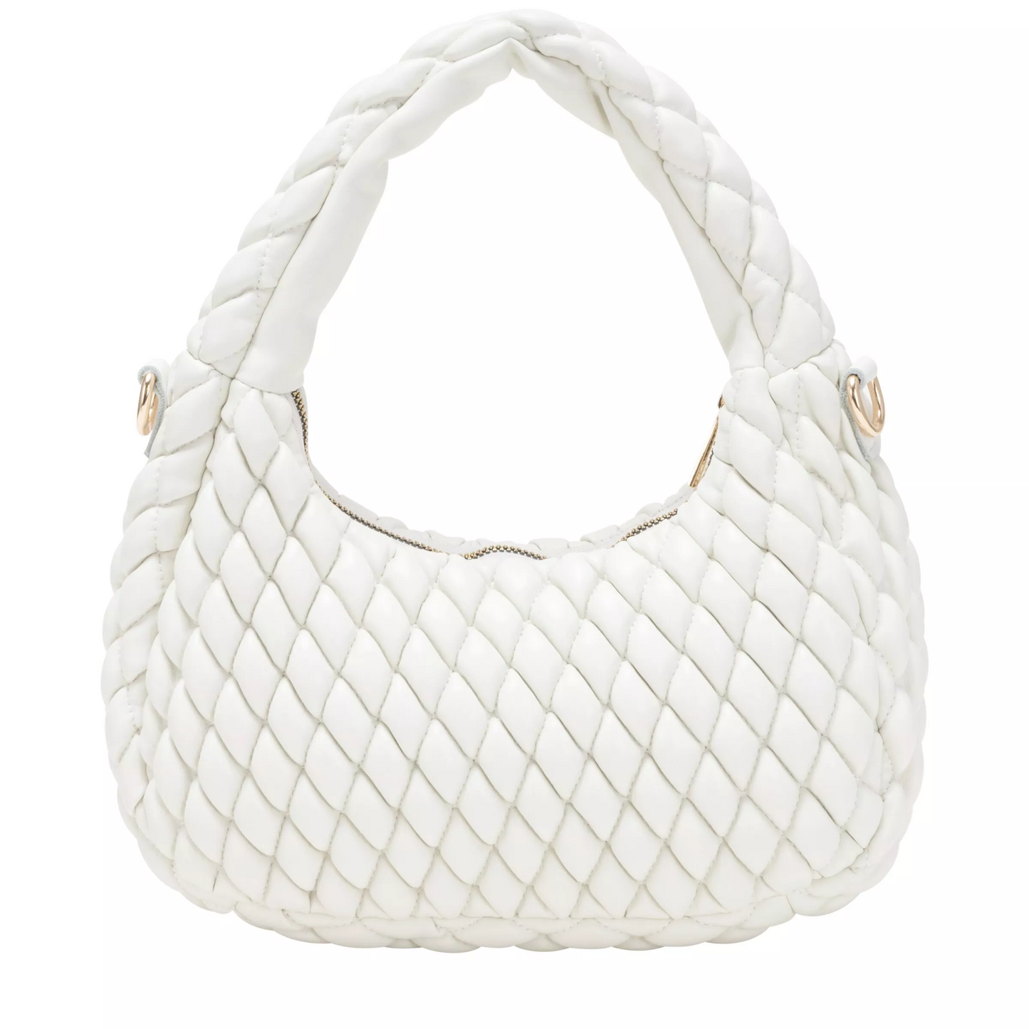 Every Other Mini Quilted  Grab Bag - White