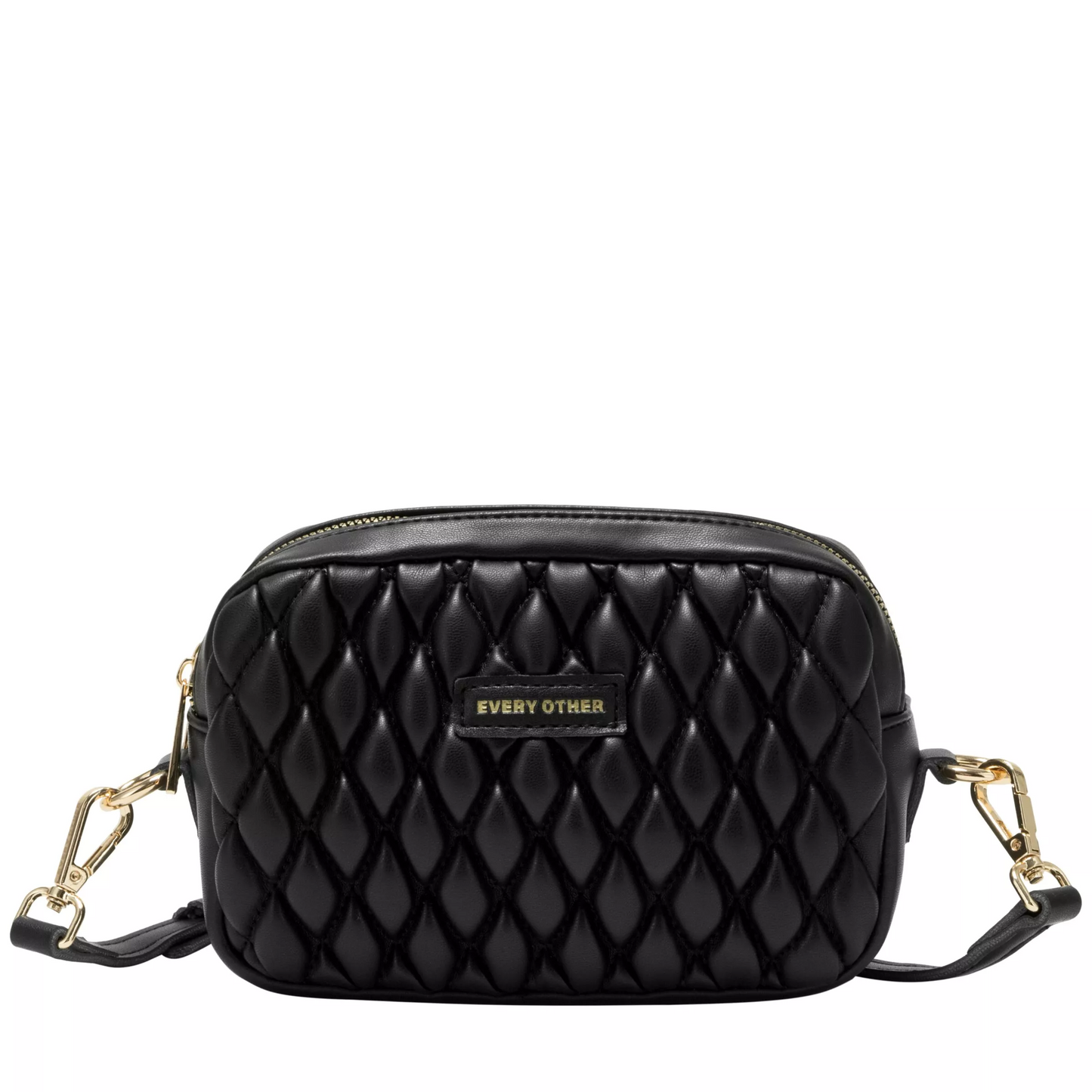 Every Other Quilted Camera Bag - Black