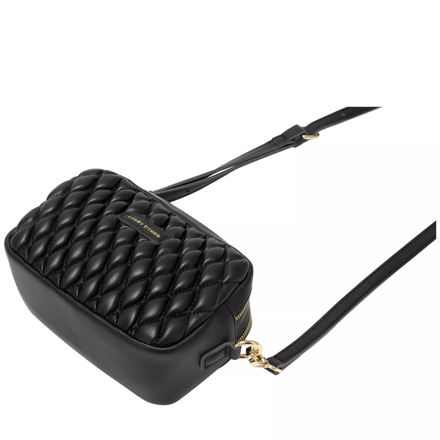 Every Other Quilted Camera Bag - Black