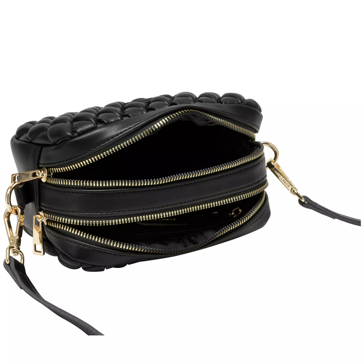 Every Other Quilted Camera Bag - Black
