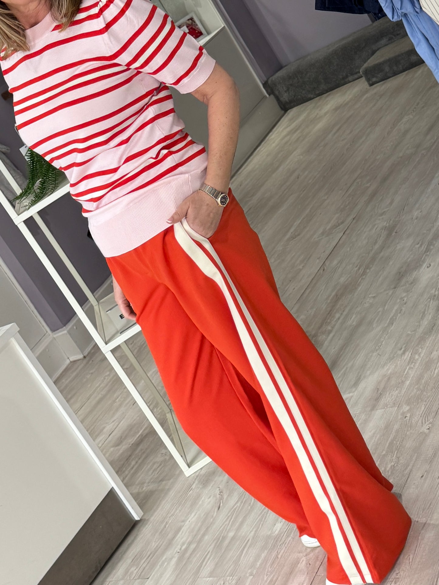 Saint Tropez Pascale Trousers - Valiant Poppy