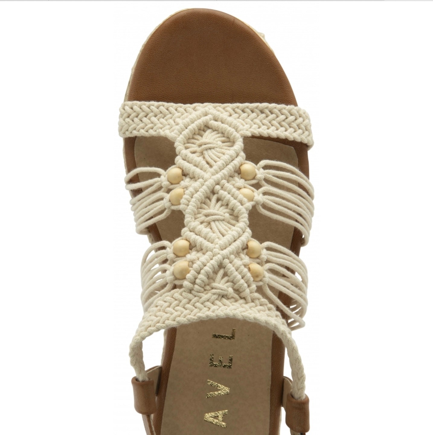 Ravel Tan Textile Medway Flatform Sandals