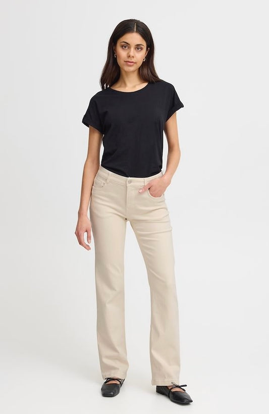 Fransa Luxe Elli Jeans - Moonbeam