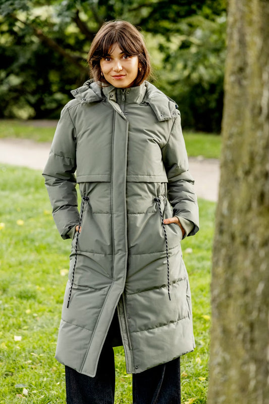 Fransa Maise 3 Coat - Dusty Olive