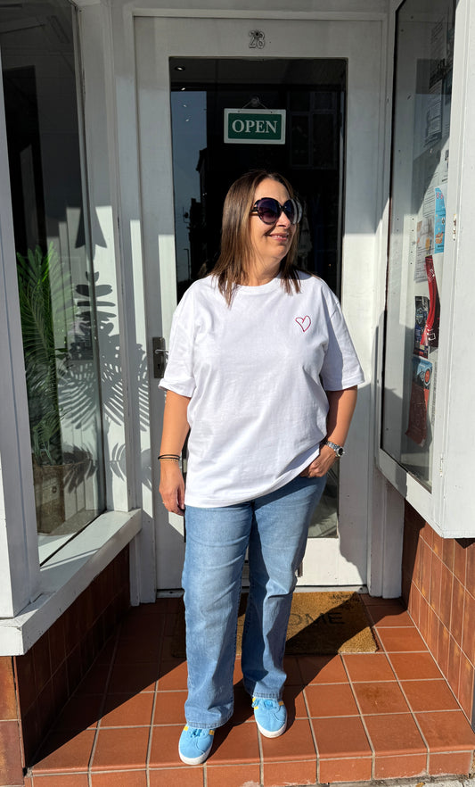 Numph Modus T-Shirt - Bright White