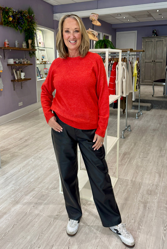 Fransa Kanva Jumper