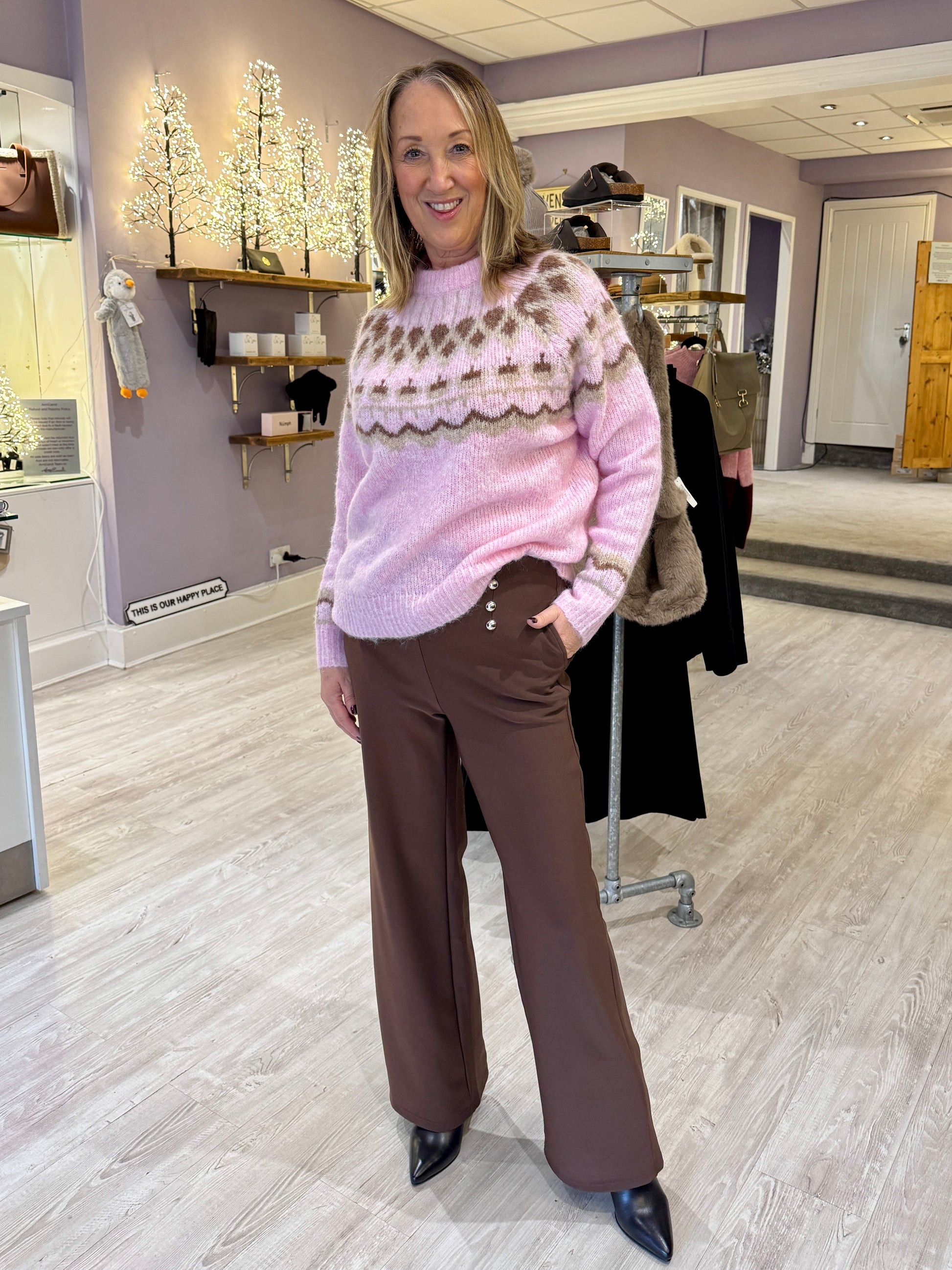 Chocolate Brown Trousers