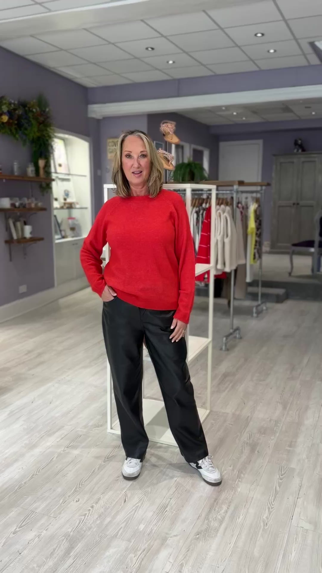 Fransa Kanva Jumper